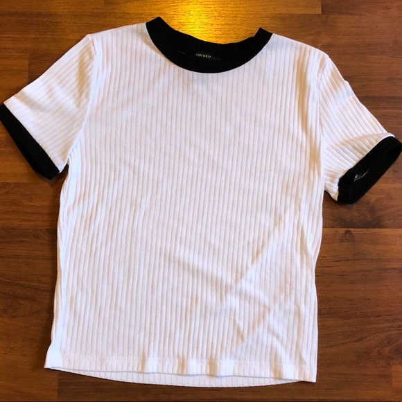 Forever 21 Tee, Size Large - Picture 1 of 5